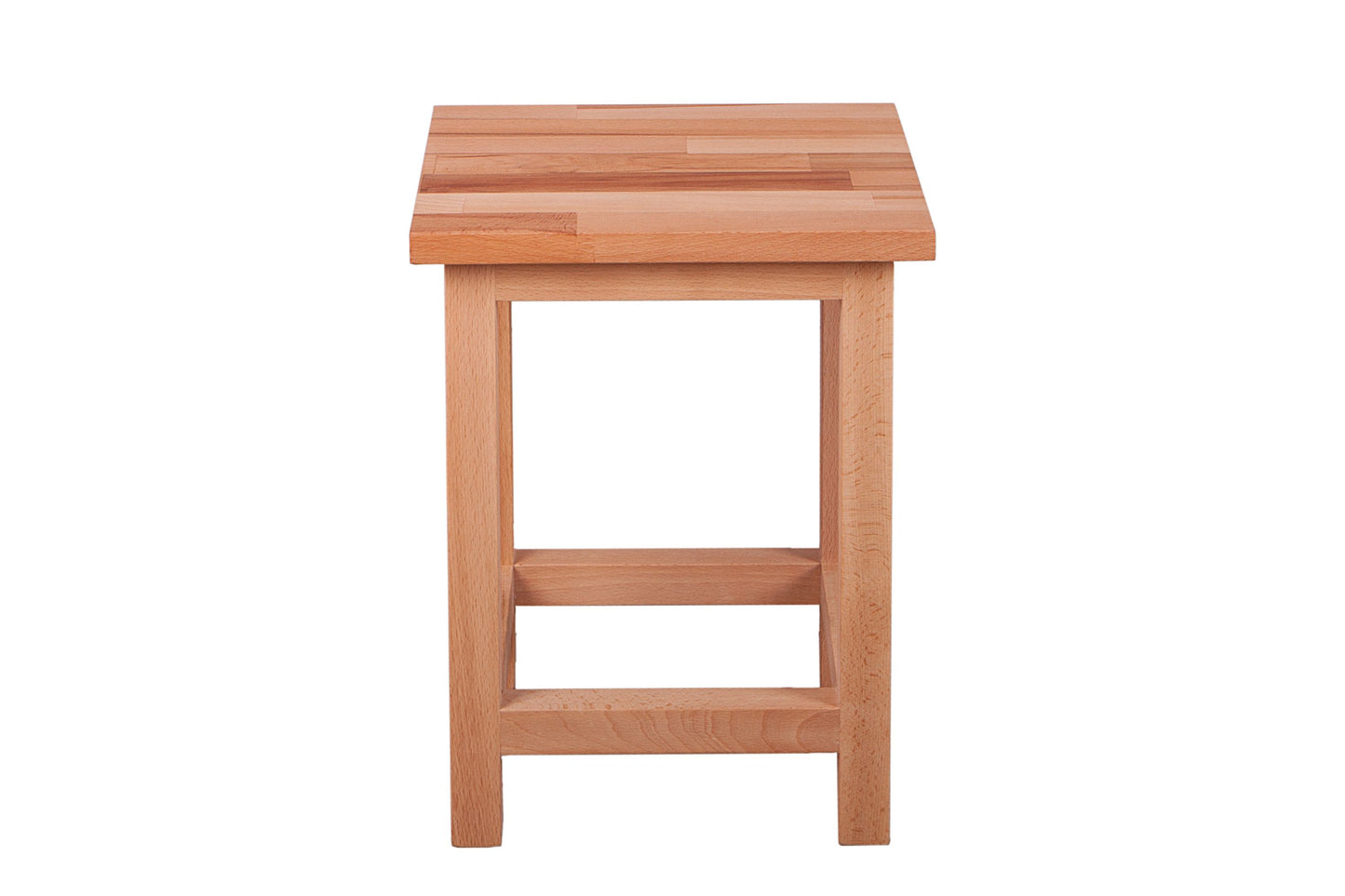 Garden Pleasure Universalhocker MARCO 1 Buche Schemel Beistelltisch Fusshocker