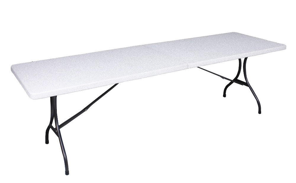 Gartentisch 244 cm Klapptisch Garten Terrasse Balkon Tisch Esstisch Möbel weiß
