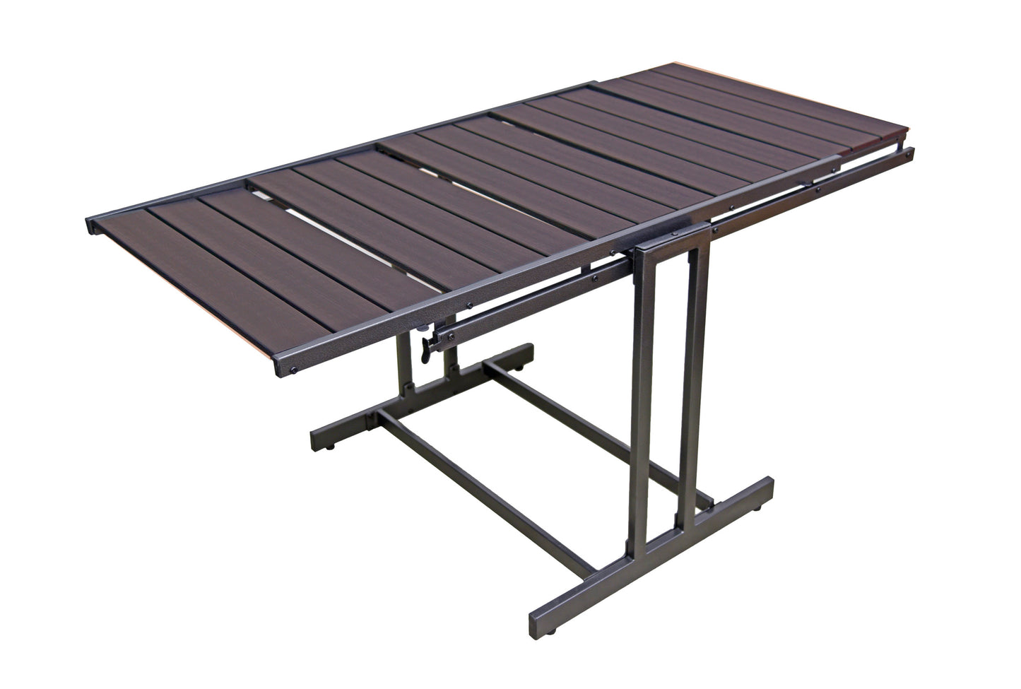 Pflanzregal TABORA Holz-Optik umklappbar in Tisch Regal Pflanztisch Garten