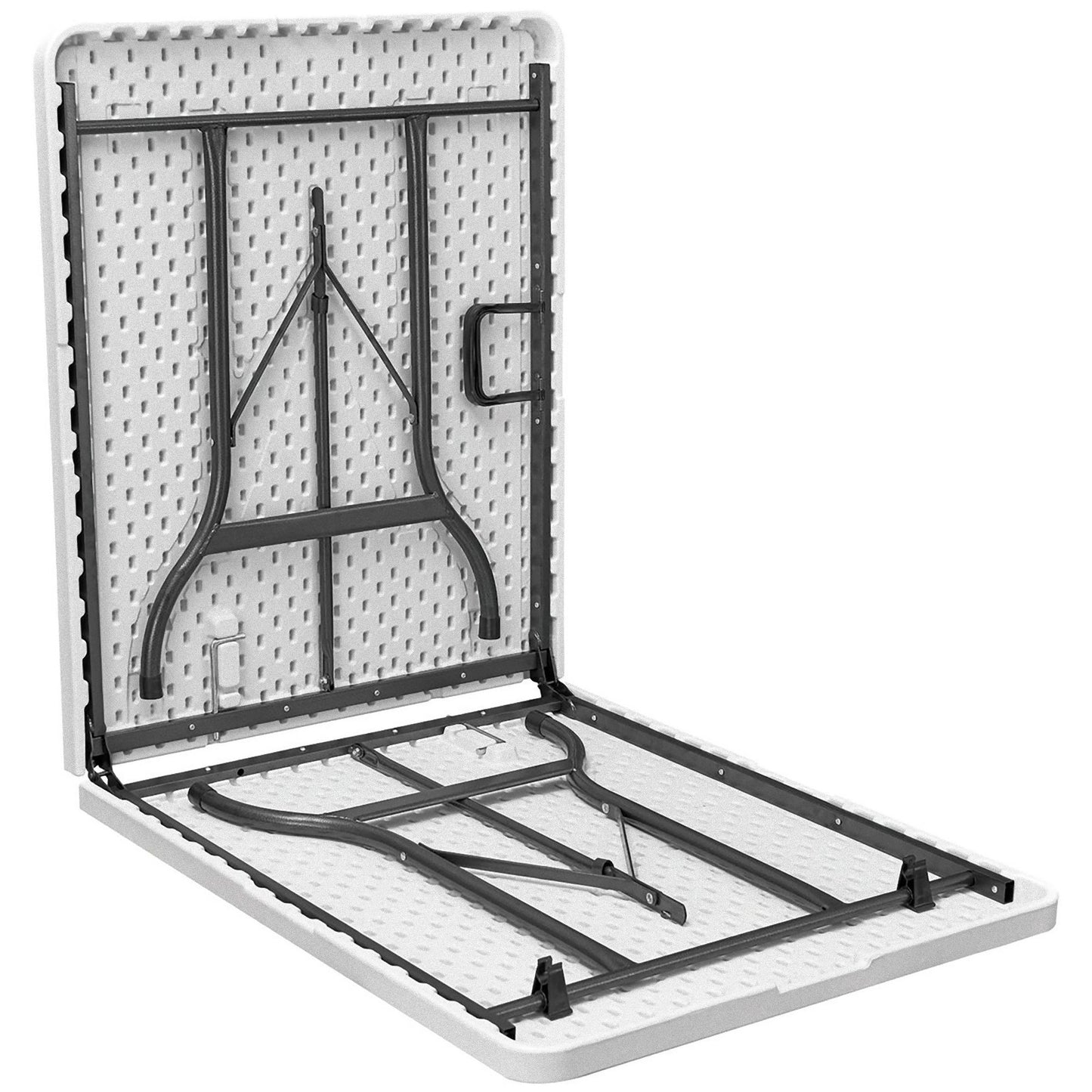 Klapptisch MUFARO Gartentisch Balkontisch Campingtisch Tisch Garten Möbel weiss