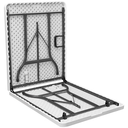 Klapptisch MUFARO Gartentisch Balkontisch Campingtisch Tisch Garten Möbel weiss