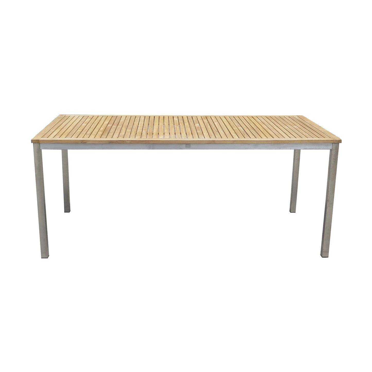5tlg. Teak Tischgruppe Gartenmöbel Gartentisch Stuhl Garten Stapelstuhl Tisch