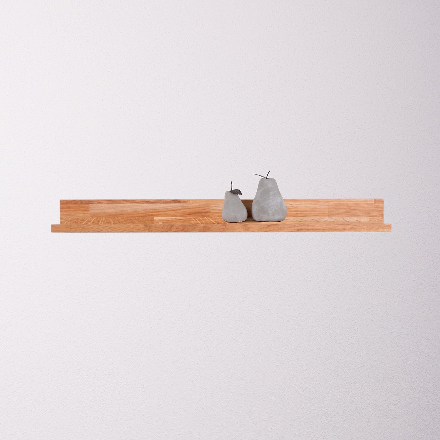 Garden Pleasure Wandboard KALLE 80cm geölt Regal Wandregal Holz Eiche FSC Board