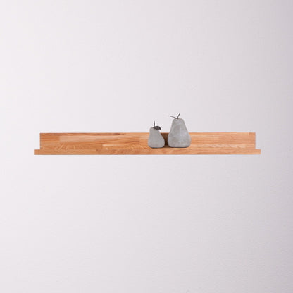 Garden Pleasure Wandboard KALLE 80cm geölt Regal Wandregal Holz Eiche FSC Board