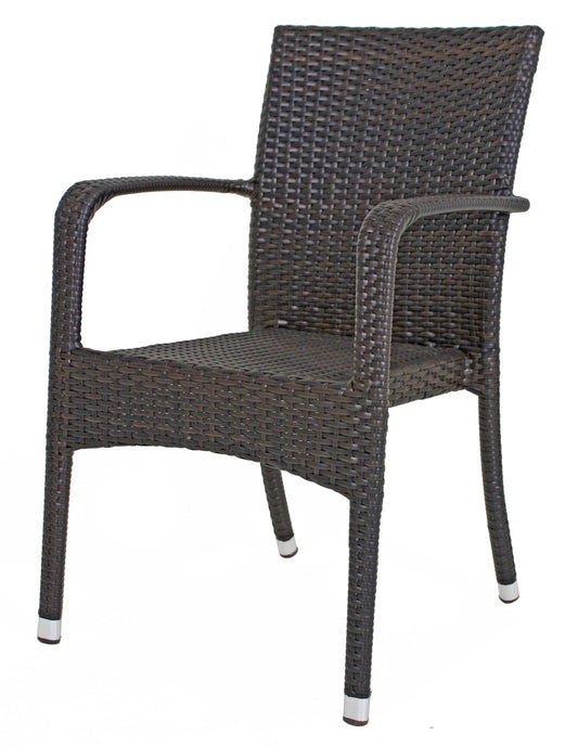 2x Garden Pleasure Stapelstuhl Garten Terrasse Stuhl Sessel Möbel coffee