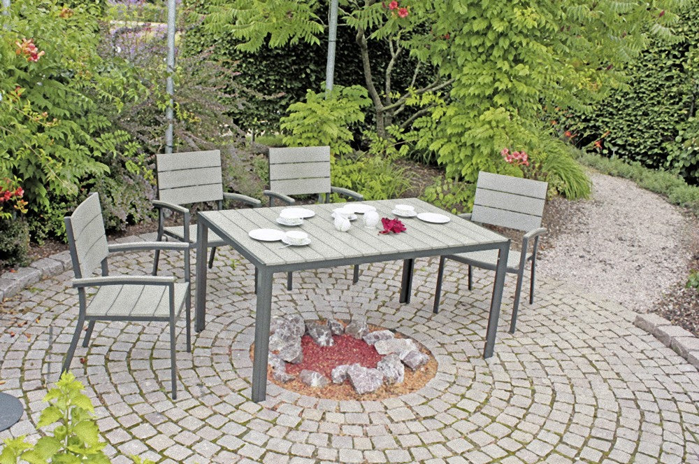 Garden Pleasure Esstisch 150x90 cm Gartentisch Garten Tisch Terrasse Möbel