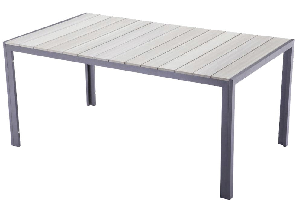 5tlg Garden Pleasure Sitzgruppe Tisch Esstisch Stuhl Stühle Sessel Stapelstuhl