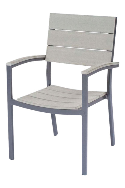 2x Garden Pleasure Stapelstuhl Gartenstuhl Garten Stuhl Sessel Terrasse Möbel