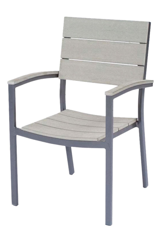 2x Garden Pleasure Stapelstuhl Gartenstuhl Garten Stuhl Sessel Terrasse Möbel