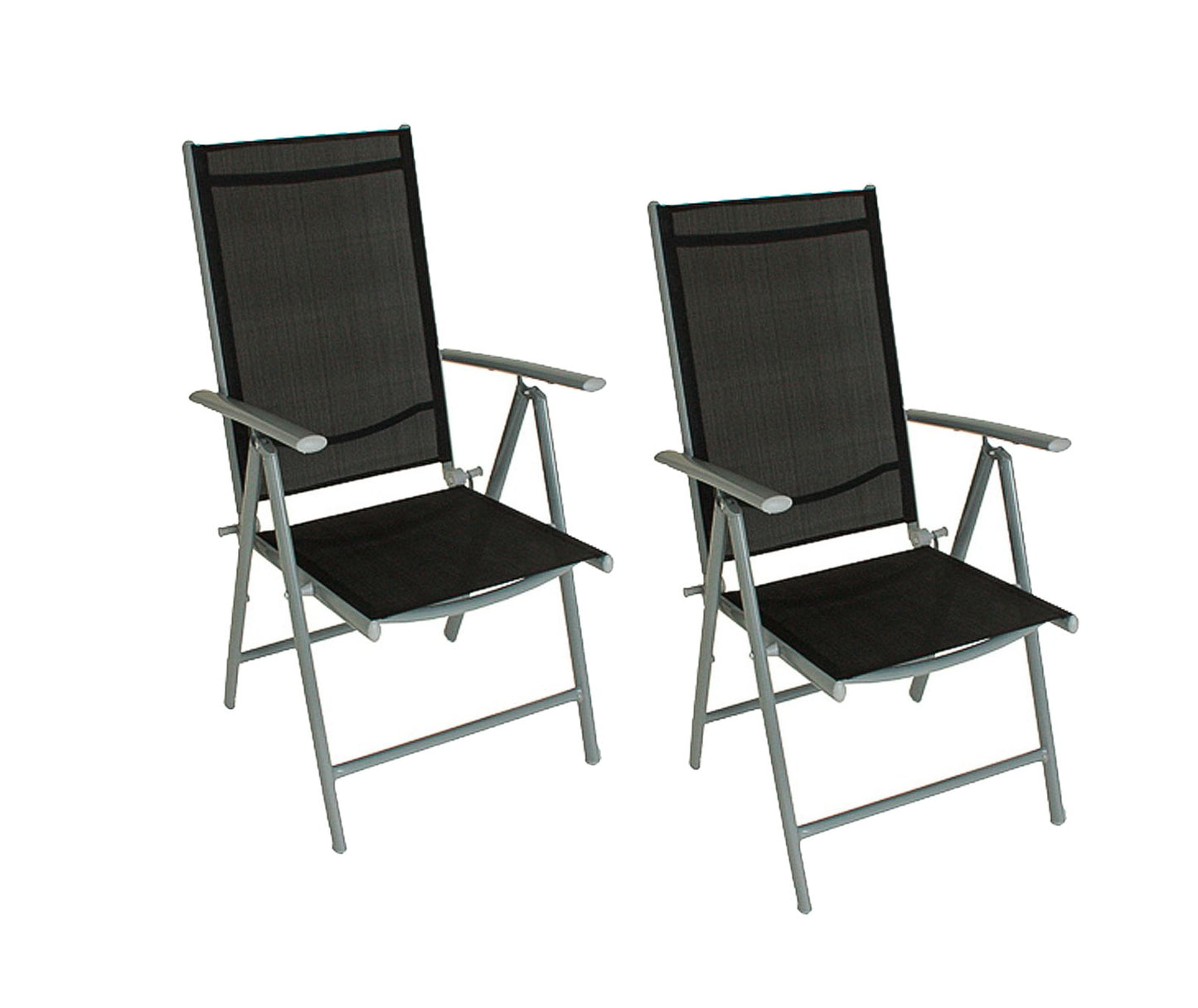 2x Alu Garden Pleasure Hochlehner Nola Gartenstuhl Garten Stuhl Stühle klappbar