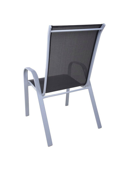 2er Set Garden Pleasure Stapelstuhl Gartenstuhl Garten Terrasse Stuhl Sessel