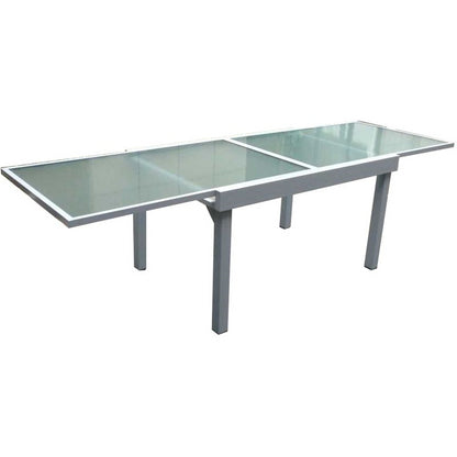 9tlg Garden Pleasure Tischgruppe Ausziehtisch Garten Esstisch Tisch Stuhl Stühle