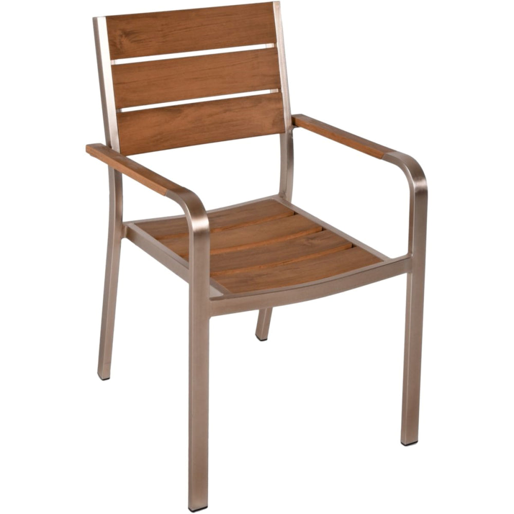 9tlg Garden Pleasure Holz Sitzgruppe Tisch Esstisch Stuhl Stühle Sessel Terrasse