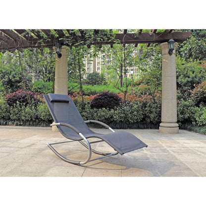 Schaukelliege NAXOS Liegestuhl Relaxstuhl Gartenliege Schwingliege Garten Möbel
