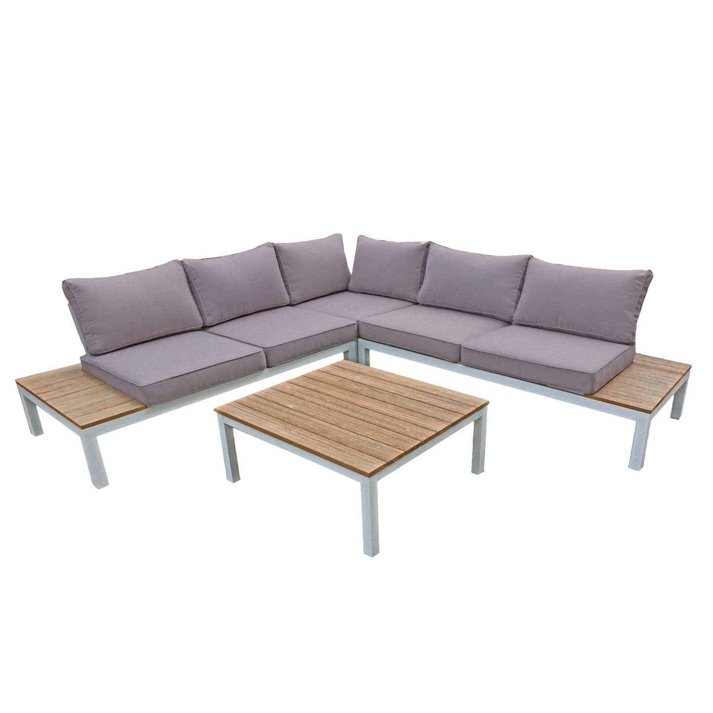 Lounge Set VALENTINA 4tlg Sitzgruppe Sitzgarnitur Gartengarnitur Möbel Garten
