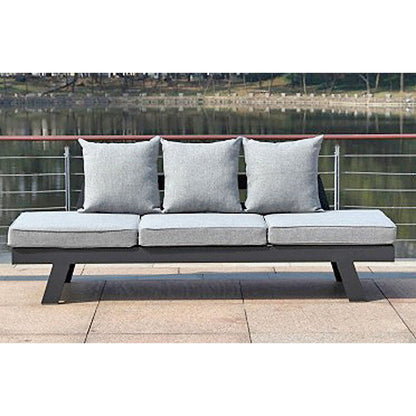 Funktionssofa DONNA Gartenmöbel Liege Sofa Couch + Sitzauflagen Rückenkissen