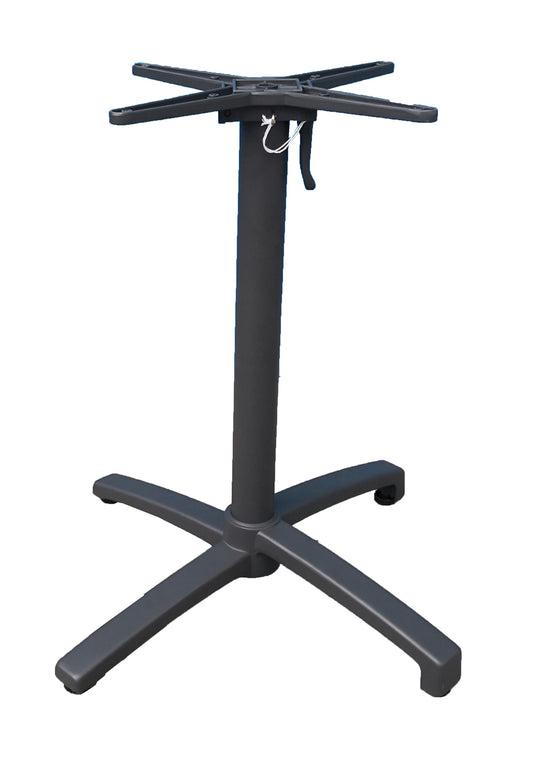 Garden Pleasure Alu Tischgestell TREVISO mit Klappfunktion Aluminium anthrazit