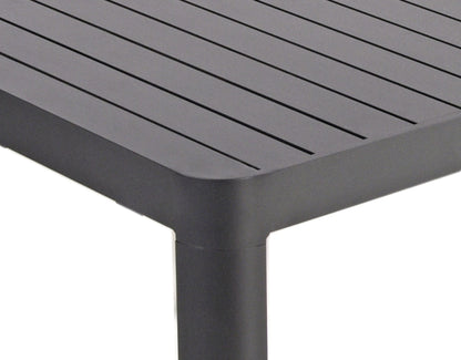 Garden Pleasure 9-tlg. Garten Tischgruppe Sitzgruppe Tisch Esstisch Stuhl Metall