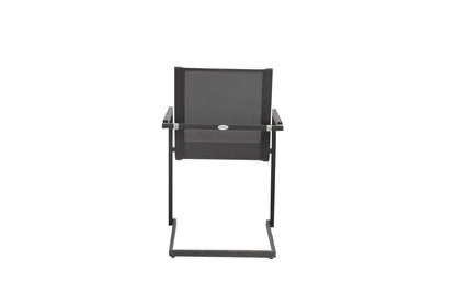 5tlg. Metall Garden Pleasure Sitzgruppe Tisch Esstisch Stuhl Stühle Sessel