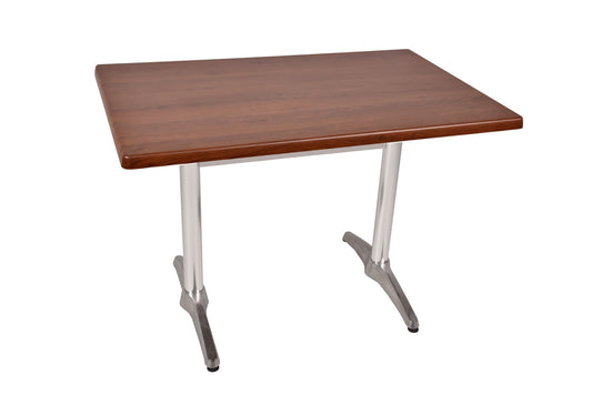 Bistrotisch Set Bennet 110x70cm Tischgestell Aluminium Garten Tisch Gestell