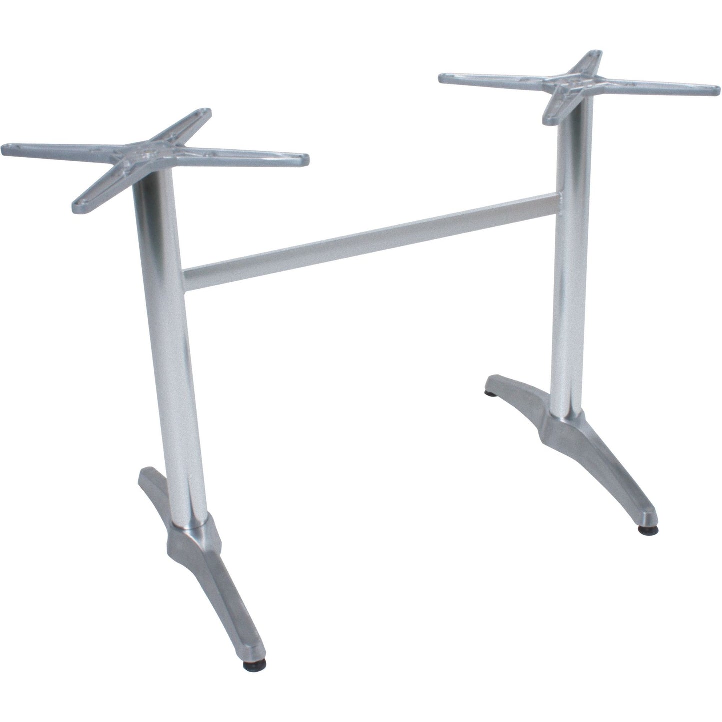 Bistrotisch Set Bennet 120x80cm Tischgestell Aluminium Garten Tisch Gestell