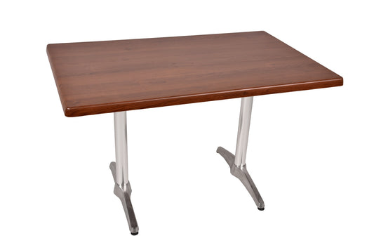Bistrotisch Set Bennet 120x80cm Tischgestell Aluminium Garten Tisch Gestell