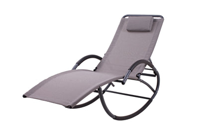 Schaukelliege SIROS Liege Garten Relaxliege Schaukel Sonnenliege Sessel Outdoor