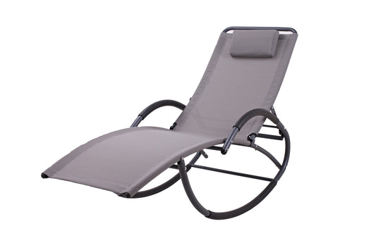 Schaukelliege SIROS Liege Garten Relaxliege Schaukel Sonnenliege Sessel Outdoor