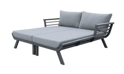 Doppelliege DELIA Liege Garten Relaxliege Sonneninsel Sonnenliege Sessel Outdoor