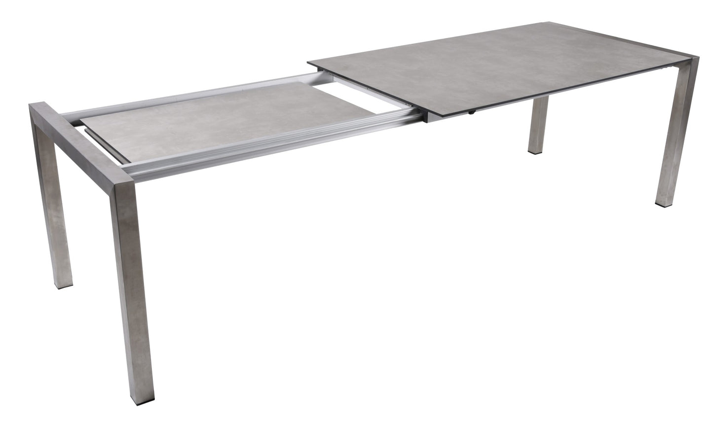 Garden Pleasure 9-tlg. Garten Tisch Gruppe Sitzgruppe Stuhl Stapelstuhl Metall