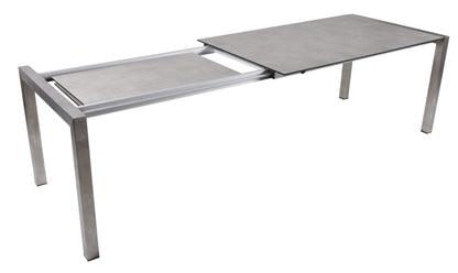 Garden Pleasure 9-tlg. Garten Tisch Gruppe Sitzgruppe Stuhl Stapelstuhl Metall