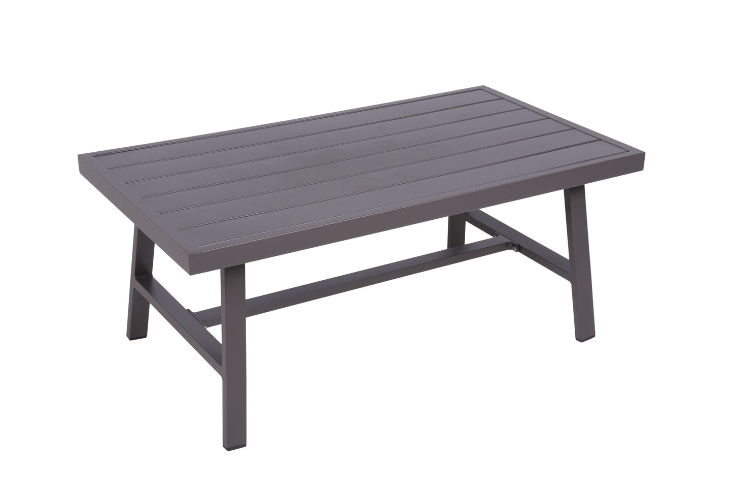 Lounge Alu Sitzgruppe Denia Gartenmöbel Garnitur Sessel Tisch Sofa Stühle grau