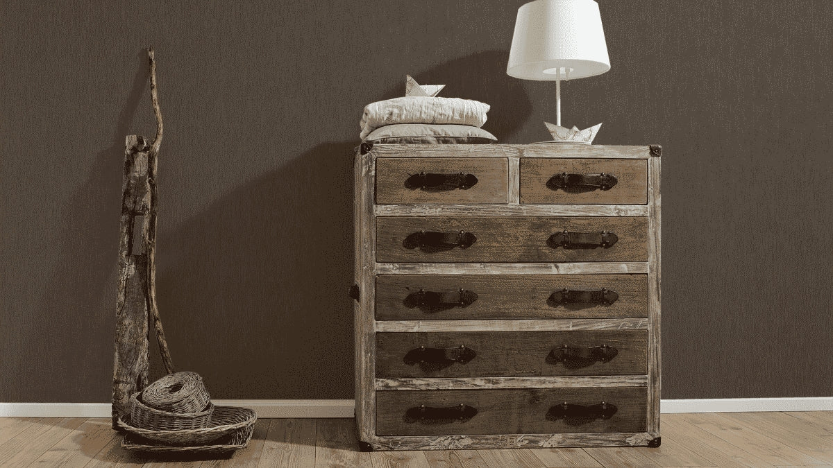 A.S. Création Unitapete Uni Braun 305634 Tapete Longlife Colours Wandtapete