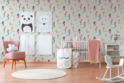A.S. Création Kinderzimmertapete Bunt Papiertapete 305691 Wandtapete mit Tieren