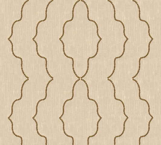 A.S. Création Bordüre Borte Geometrische Tapete Creme 306151 Tapete Wall Fashion