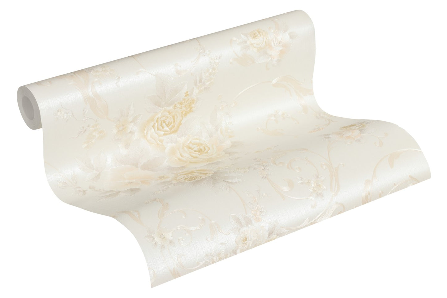 Blumentapete Creme Vliestapete 306471 Wandtapete A.S. Création Tapete