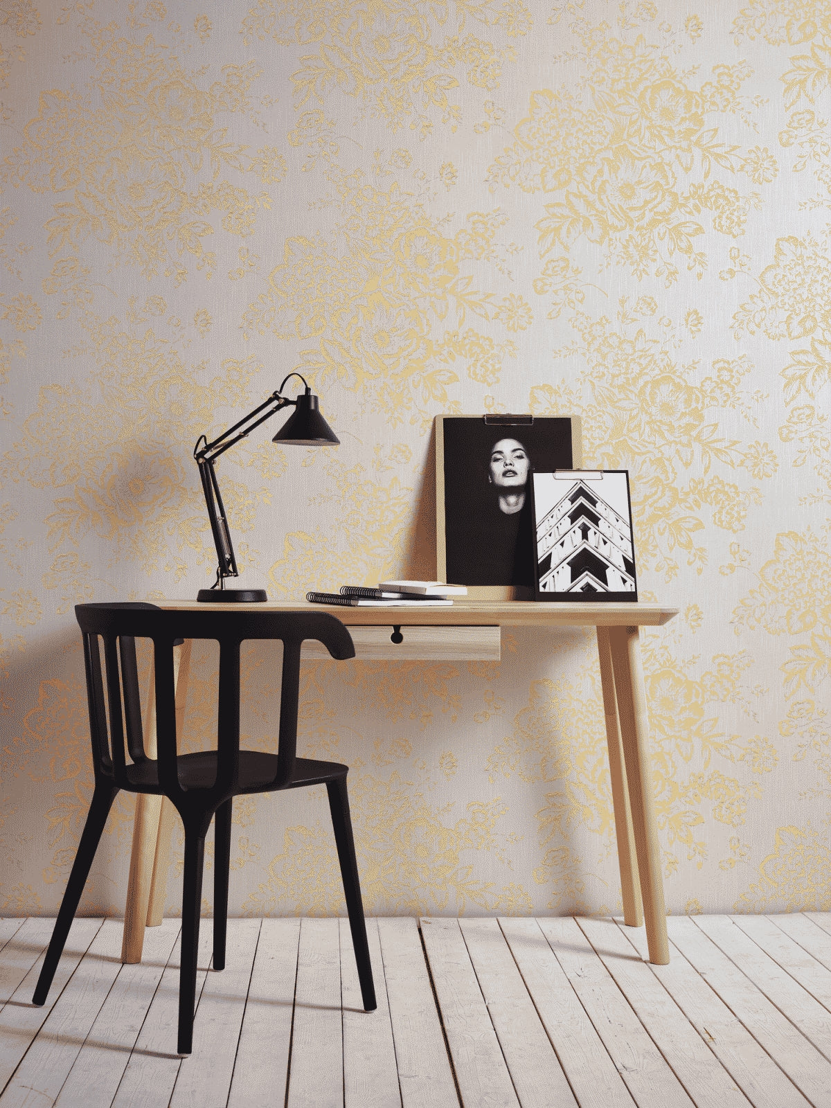 A.S. Création Barocktapete Gold 306571 Tapete Metallic Silk Wandtapete Design