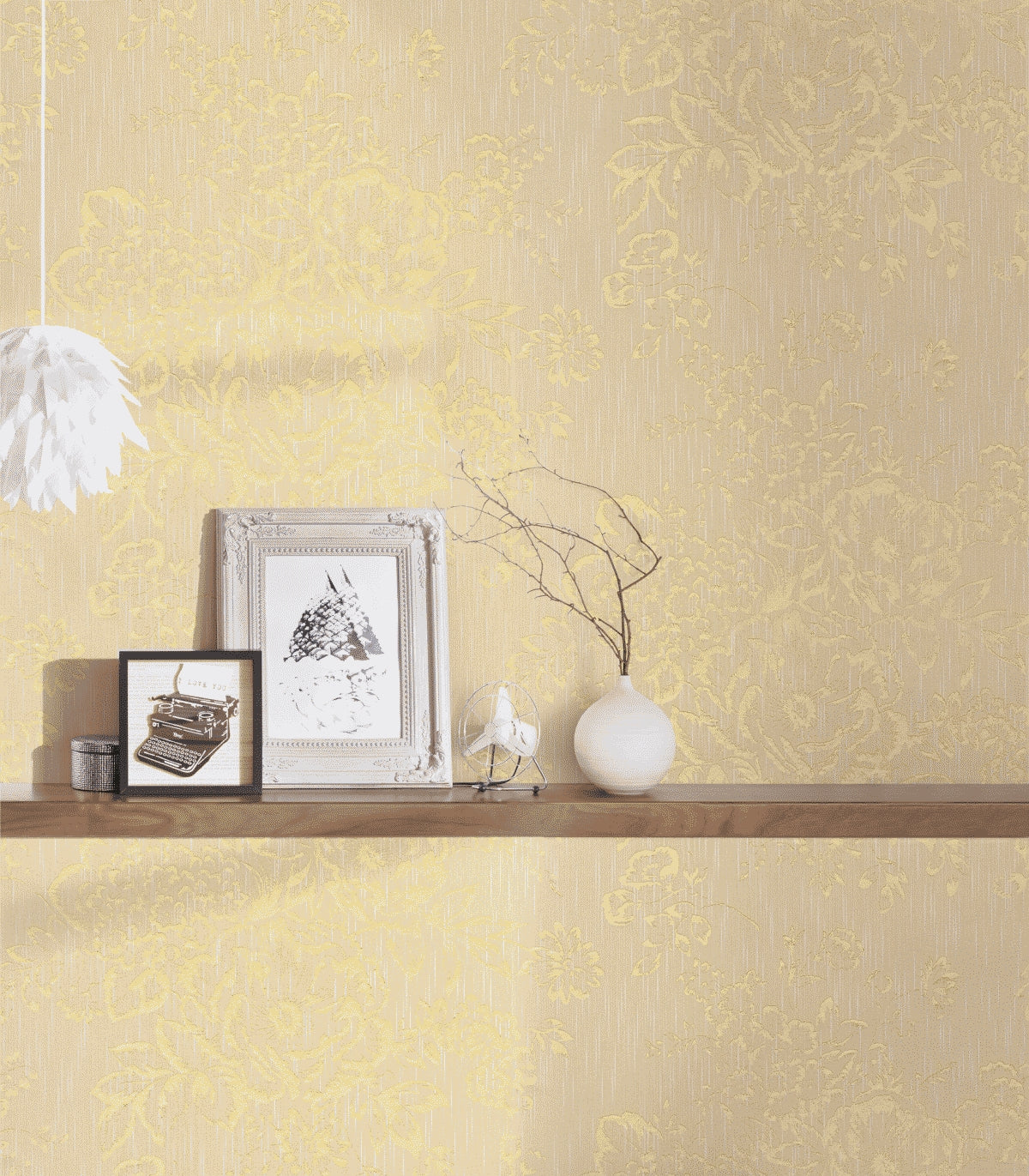A.S. Création Barocktapete Gold 306573 Tapete Metallic Silk Wandtapete Design