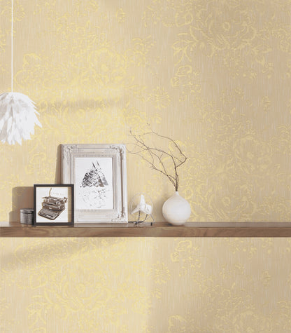 A.S. Création Barocktapete Gold 306573 Tapete Metallic Silk Wandtapete Design