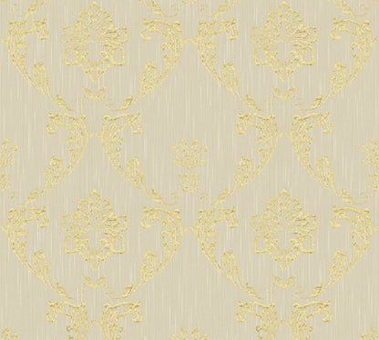 A.S. Création Barocktapete Gold 306582 Tapete Metallic Silk Wandtapete Design