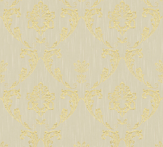 A.S. Création Barocktapete Gold 306582 Tapete Metallic Silk Wandtapete Design
