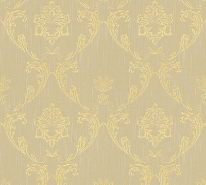 A.S. Création Barocktapete Gold 306584 Tapete Metallic Silk Wandtapete Design