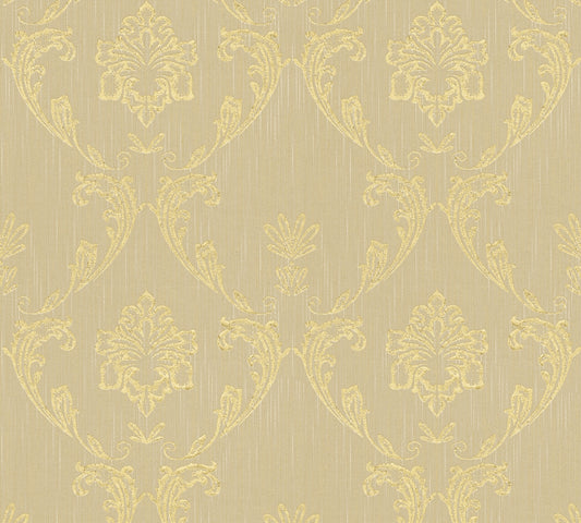 A.S. Création Barocktapete Gold 306584 Tapete Metallic Silk Wandtapete Design