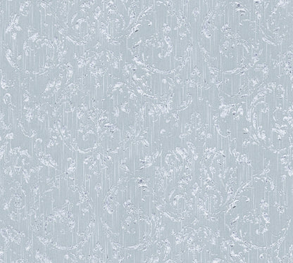 A.S. Création Barocktapete Blau 306605 Tapete Metallic Silk Wandtapete Design