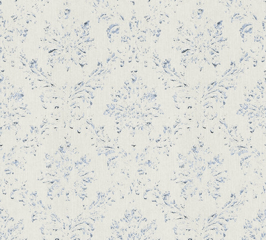 A.S. Création Barocktapete Grau 306622 Tapete Metallic Silk Wandtapete Design