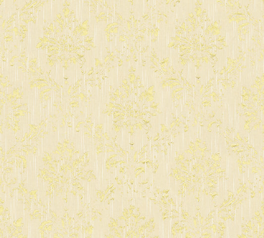 A.S. Création Barocktapete Creme 306623 Tapete Metallic Silk Wandtapete Design