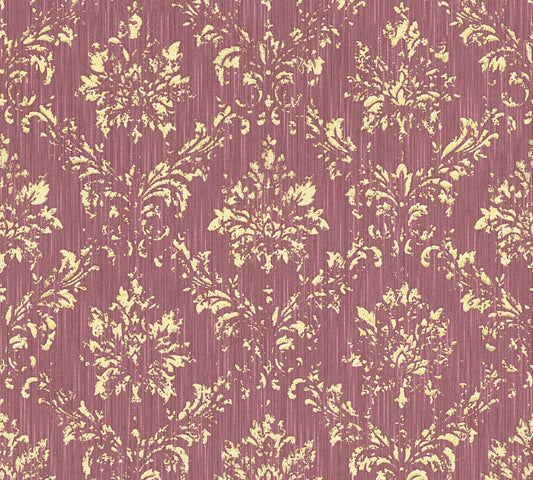 A.S. Création Barocktapete Rot 306626 Tapete Metallic Silk Wandtapete Design
