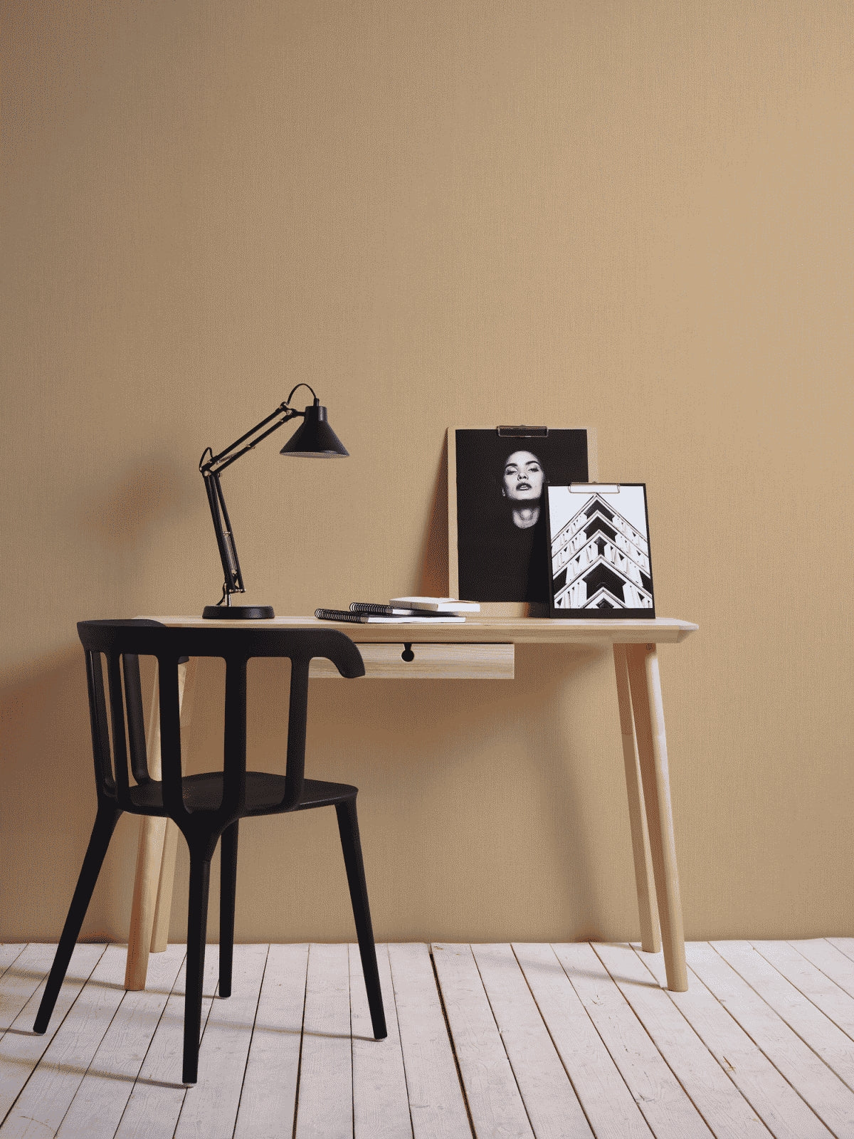 A.S. Création Unitapete Uni Orange 306833 Tapete Metallic Silk Wandtapete Design