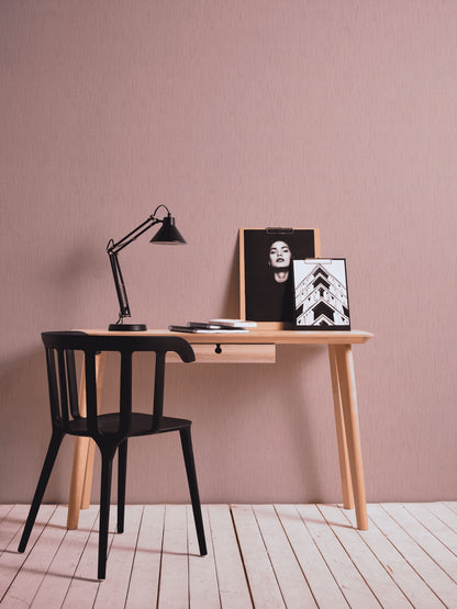 A.S. Création Unitapete Uni Rosa 306835 Tapete Metallic Silk Wandtapete Design