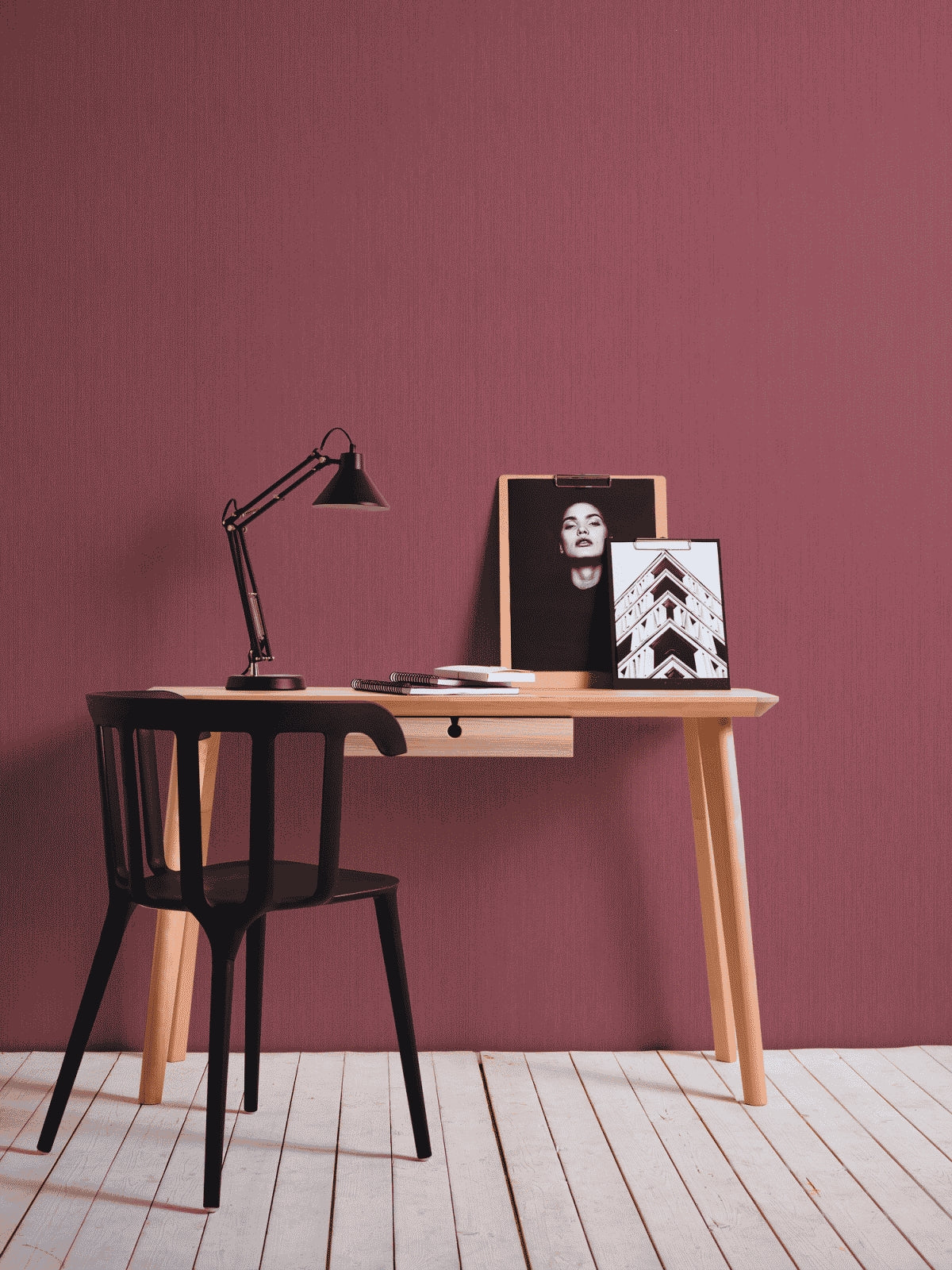 A.S. Création Unitapete Uni Lila 306836 Tapete Metallic Silk Wandtapete Design